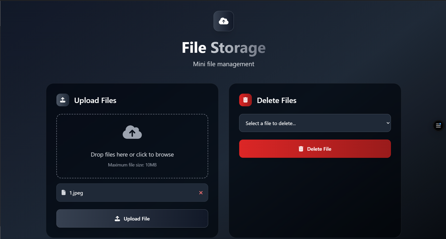 File Storage System